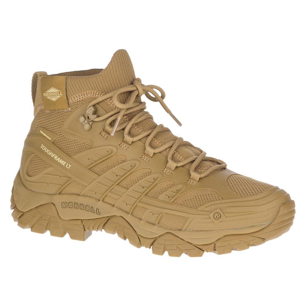 Men's Merrell Moab Velocity Tactical Mid Waterproof Boots | Tactical ...