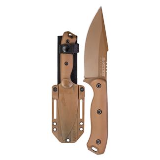 Ka-Bar Becker Harpoon Brown Plain Edge