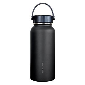 Condor 32 oz Vacuum Sealed Thermal Bottle Black