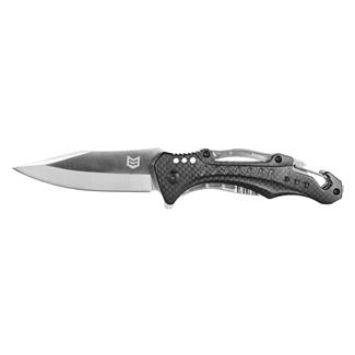 Mission Made Tactical Unicorn Carbon Fiber / Stainless Plain Edge