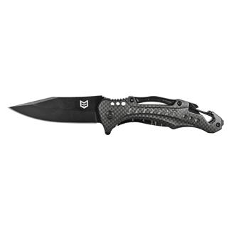 Mission Made Tactical Unicorn Carbon Fiber / Black Plain Edge