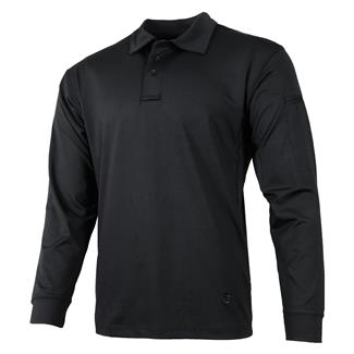 Men's Propper EdgeTec Long Sleeve Polo Black