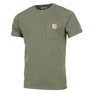 Men's Carhartt Force Relaxed Fit Midweight Pocket T-Shirt Basil Heather