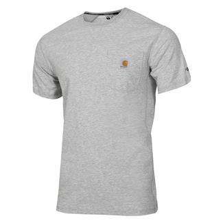 Men's Carhartt Force Pocket T-Shirt Heather Gray