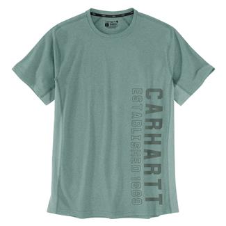 Men's Carhartt Force Medium Weight Graphic T-Shirt Succulent Heather
