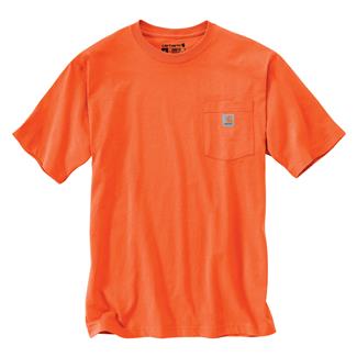 Men's Carhartt Loose Fit Heavyweight Pocket T-Shirt Brite Orange