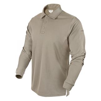 Men's Condor Performance Long Sleeve Polo Sand