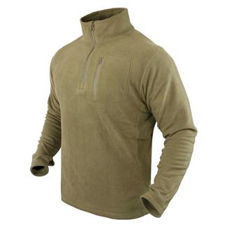 Condor 1/4 Zip Fleece Pullover Coyote Brown