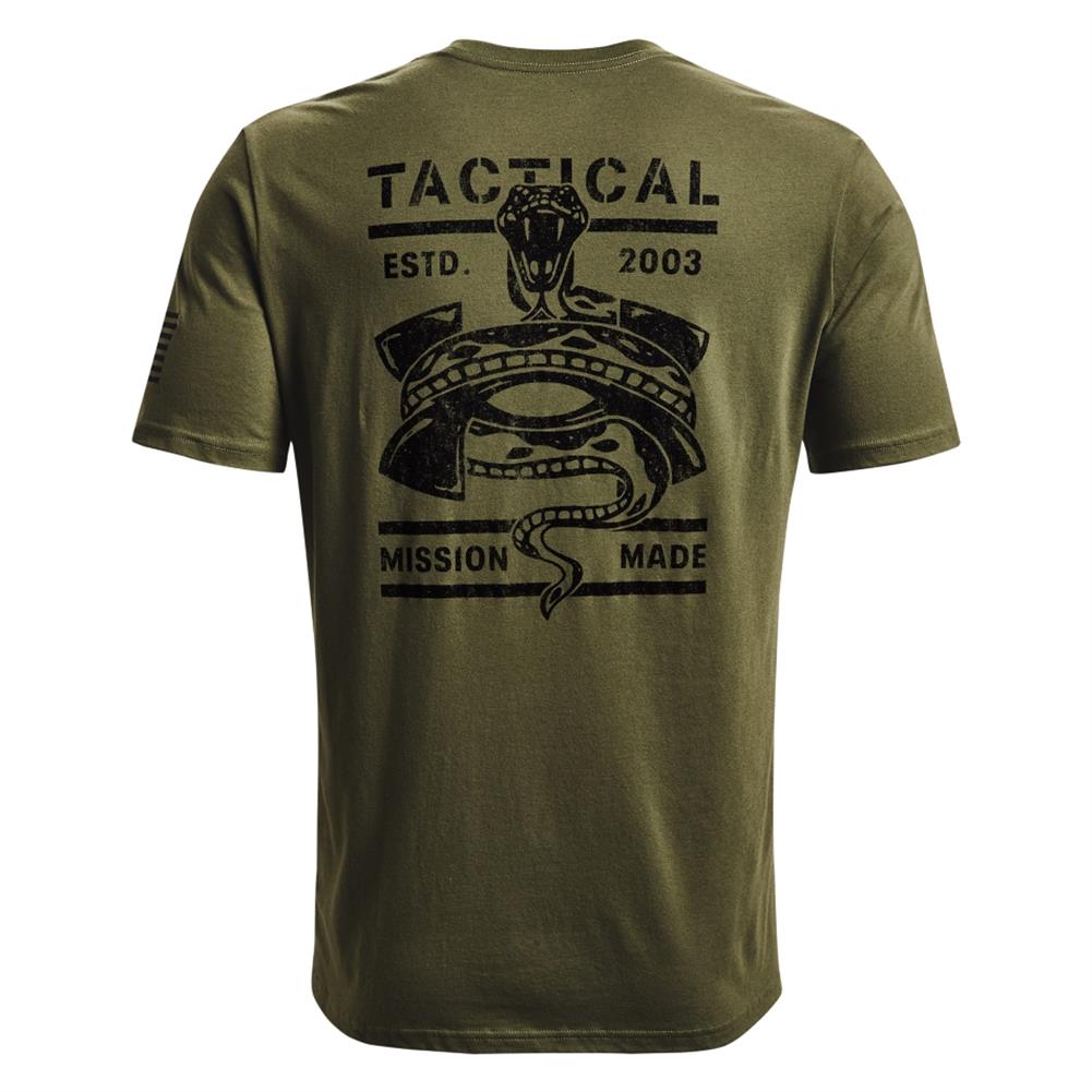 Men s Under Armour Freedom Mission Made Snake T Shirt Tactical Gear Superstore TacticalGear