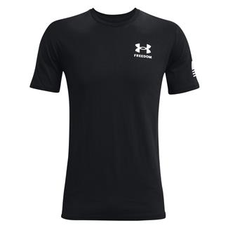 Men's Under Armour Freedom Flag T-Shirt Black