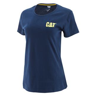 Women's CAT Trademark T-Shirt Detroit Blue