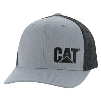 CAT Trademark Trucker Hat Heather Gray