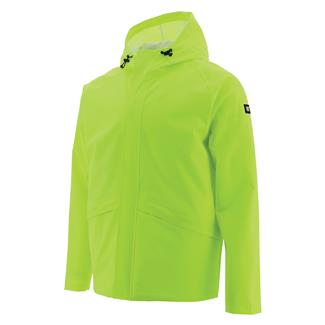 Men's CAT Essential Rain Jacket Hi Vis Yellow