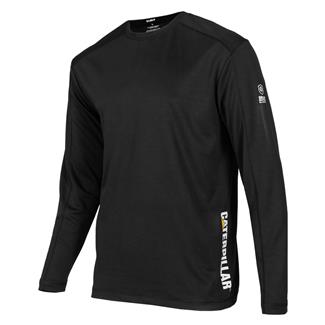 Men's CAT Coolmax Long Sleeve T-Shirt Black