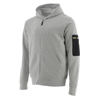 Men's CAT Loopback Full Zip Hoodie Heather Gray