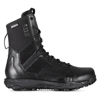 Men's 5.11 8" A/T Side-Zip Waterproof Boots Black