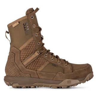 Men's 5.11 8" A/T Waterproof Boots Dark Coyote