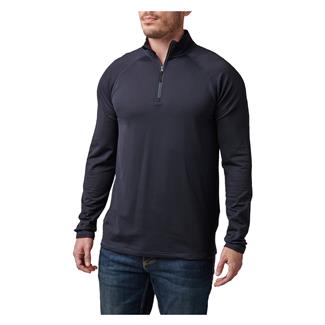 Men's 5.11 Stratos 1/4 Zip Dark Navy