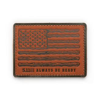 5.11 Sticks USA Flag Patch Brown
