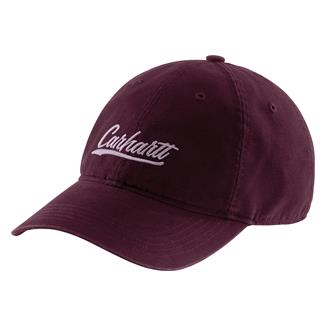 Carhartt Canvas Script Cap Blackberry