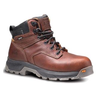 Men's Timberland PRO Titan EV Composite Toe Waterproof Boots Teak Trailblazer