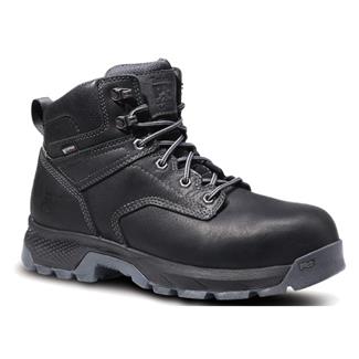 Men's Timberland PRO Titan EV Composite Toe Waterproof Boots Black Rustler