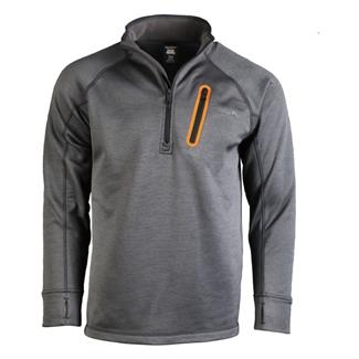 Men's Timberland PRO Reaxion 1/4 Zip Fleece Charcoal Heather-Charcoal