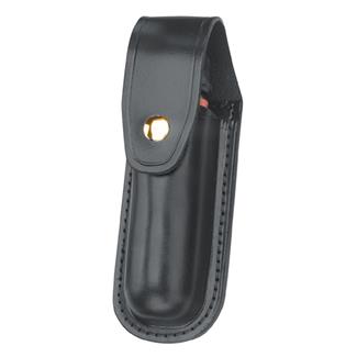 Gould & Goodrich Leather Aerosol Case MK IV with Brass Hardware Hi-Gloss Black