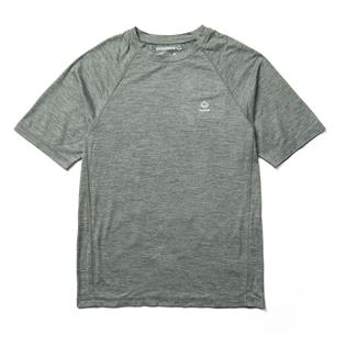 Men's Wolverine Sun-Stop Eco Crew Gunmetal Heather