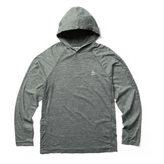 Men's Wolverine Sun-Stop Eco Hoodie Gunmetal Heather