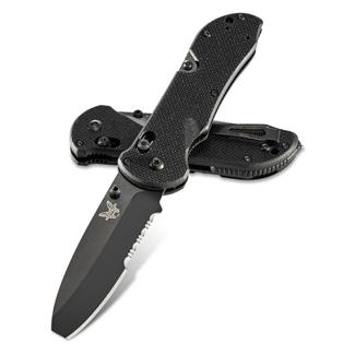 Benchmade Triage Serrated Combo Edge Black