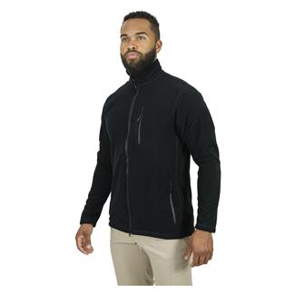 Men's Mission Made Full Zip Fleece Jacket Black