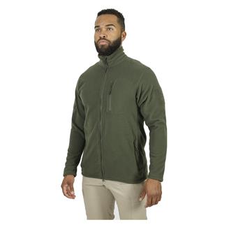 Men's Mission Made Full Zip Fleece Jacket OD Green