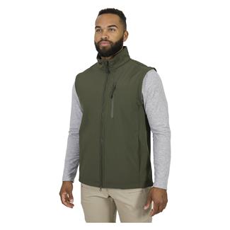 Men's Mission Made Soft Shell Vest OD Green