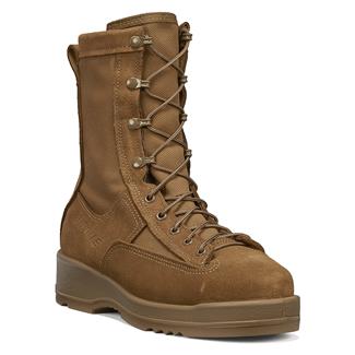 Men's Belleville 8" Hot Weather Steel Toe Flight Boots Coyote Brown