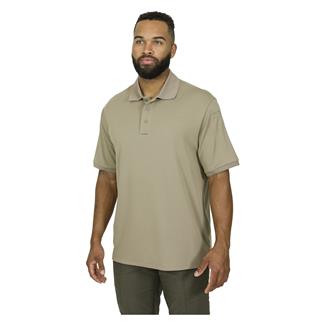 Men's Mission Made Tactical Polo Silver Tan