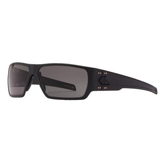 Gatorz Specter ANSI Z87.1 Mil-Spec Ballistic Carakote Blackout (frame) - Smoke Anti-Fog (lens)