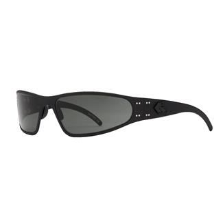 Gatorz Wraptor ANSI Z87.1 Mil-Spec Ballistic Blackout (frame) - Smoke Anti-Fog (lens)