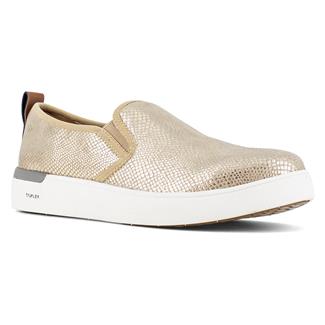 Women's Rockport Works Parissa Classic Slip-On Composite Toe Gold