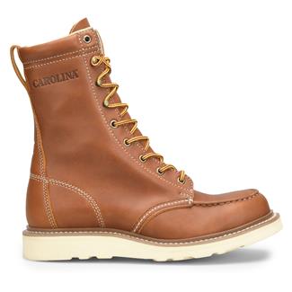 Men's Carolina 8" AMP MX Moc Toe Wedge Boots Tan