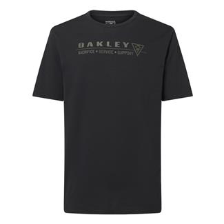 Men's Oakley SI Pillars T-Shirt Blackout