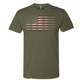 Men's First Tactical Ammo Flag T-Shirt Military Green