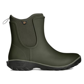 Women's BOGS Sauvie Slip On Waterproof Boots Sage