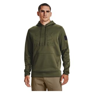 Men's Under Armour Freedom Emboss Hoodie Marine OD Green