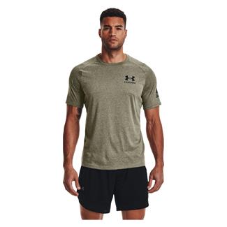 Men's Under Armour Freedom Tech T-Shirt Green