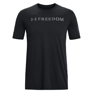 Men's Under Armour New Freedom Flag Bold T-Shirt Black