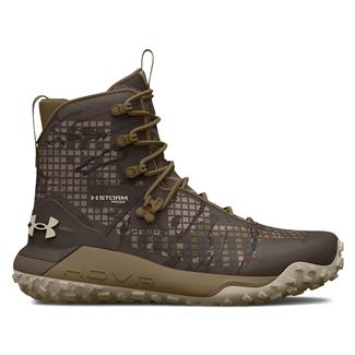 Men's Under Armour HOVR Dawn Waterproof 2.0 Boots Brown Bayou / Khaki Base