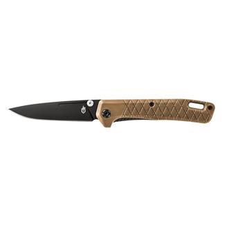 Gerber Zilch Coyote Brown Plain Edge