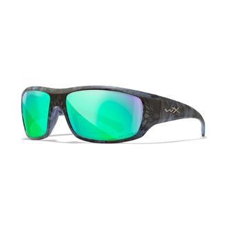 Wiley X Kryptek Omega Polarized Green Mirror (lens) - KRYPTEK NEPTUNE (frame)