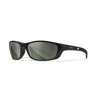 Wiley X P-17 Polarized Platinum Flash (lens) - Gloss Black (frame)